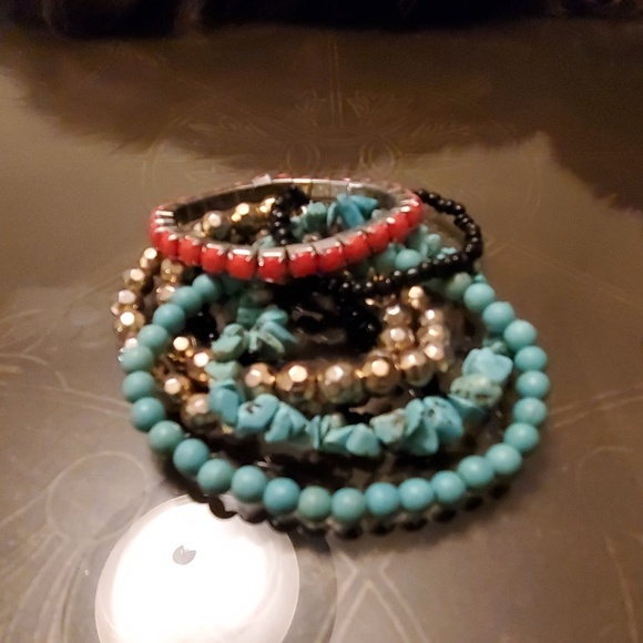 Jewelry - Bundle of 7 Bead Bracelets